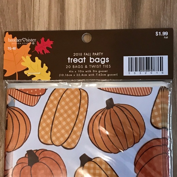 NWT 10 Packages Halloween & Fall Treat Bags - Picture 14 of 14